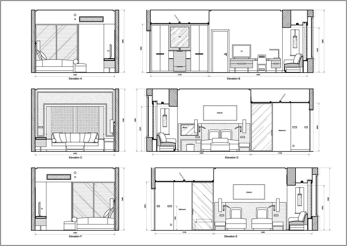 Templates For Architectural Drawings