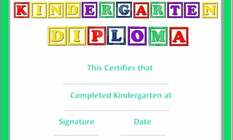 Templates For Graduation Certificates