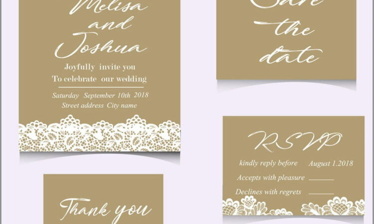 Templates For Wedding Invitation