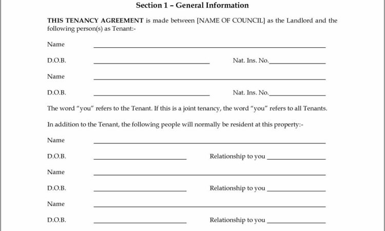 Tenancy Agreement Template Free Download Malaysia