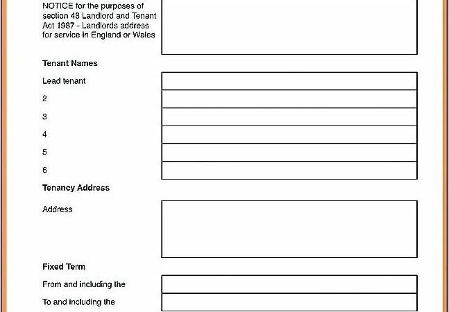 Tenancy Agreement Template Word Malaysia