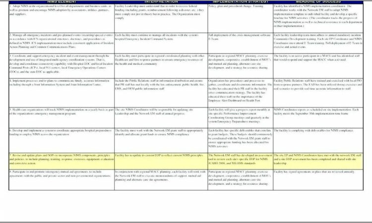 Territory Sales Plan Example