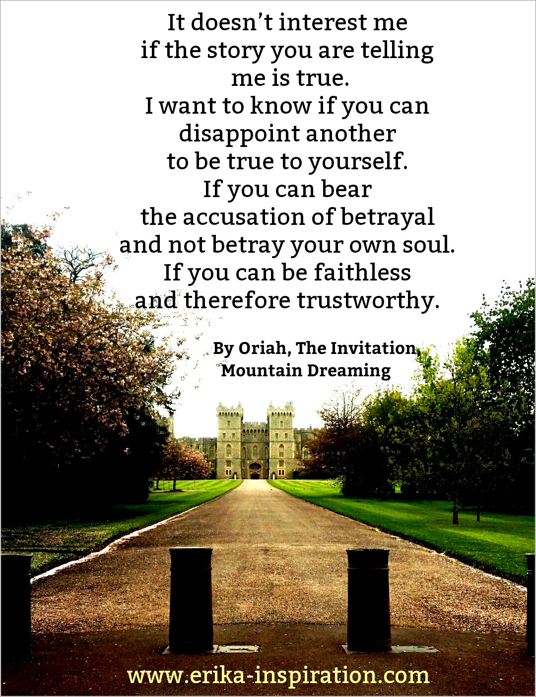 The Invitation By Oriah Mountain Dreamer