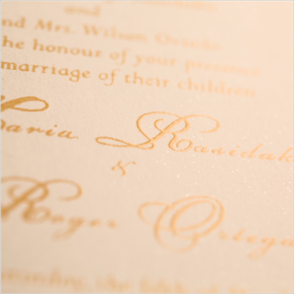 Thermography Wedding Invitations Online