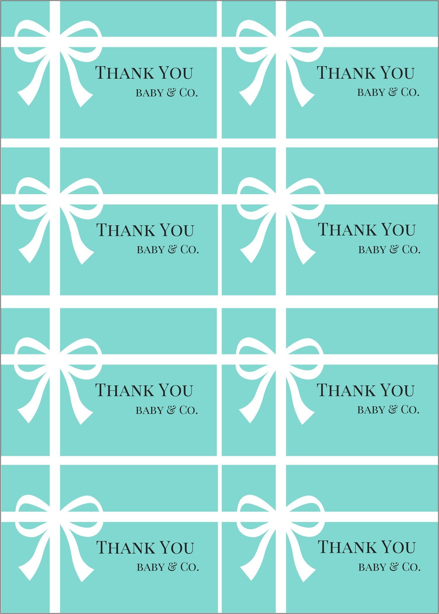 Tiffany And Co Invitation Template Free