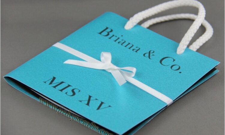 Tiffany And Co Quinceanera Invitations