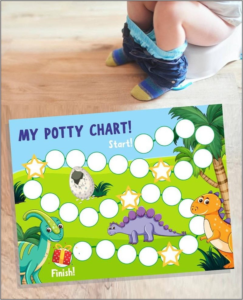 Toddler Potty Training Reward Chart Printable