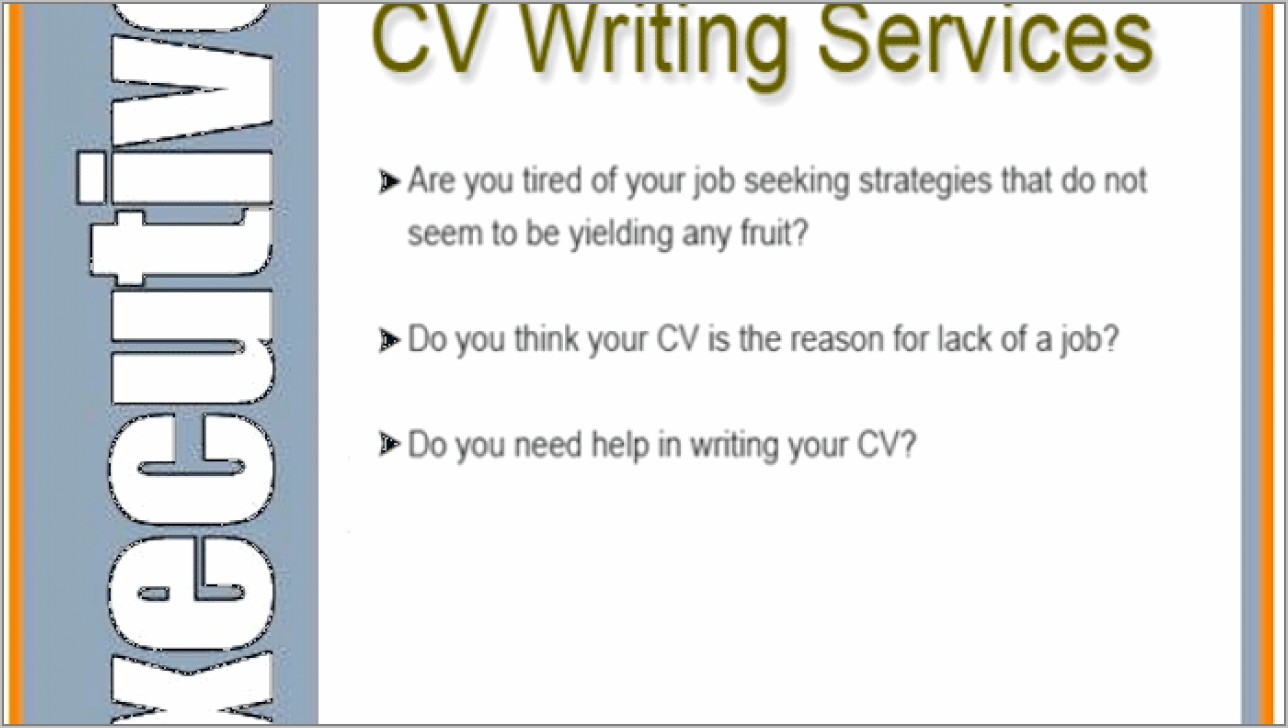 Top Resume Writing Services For Executives