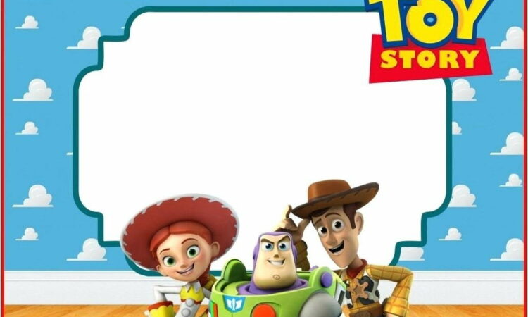 Toy Story Birthday Invitations Template Free