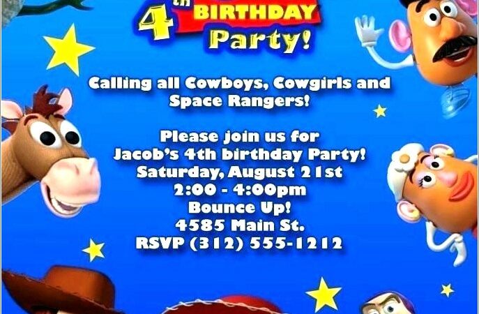 Toy Story Invitations Online Free