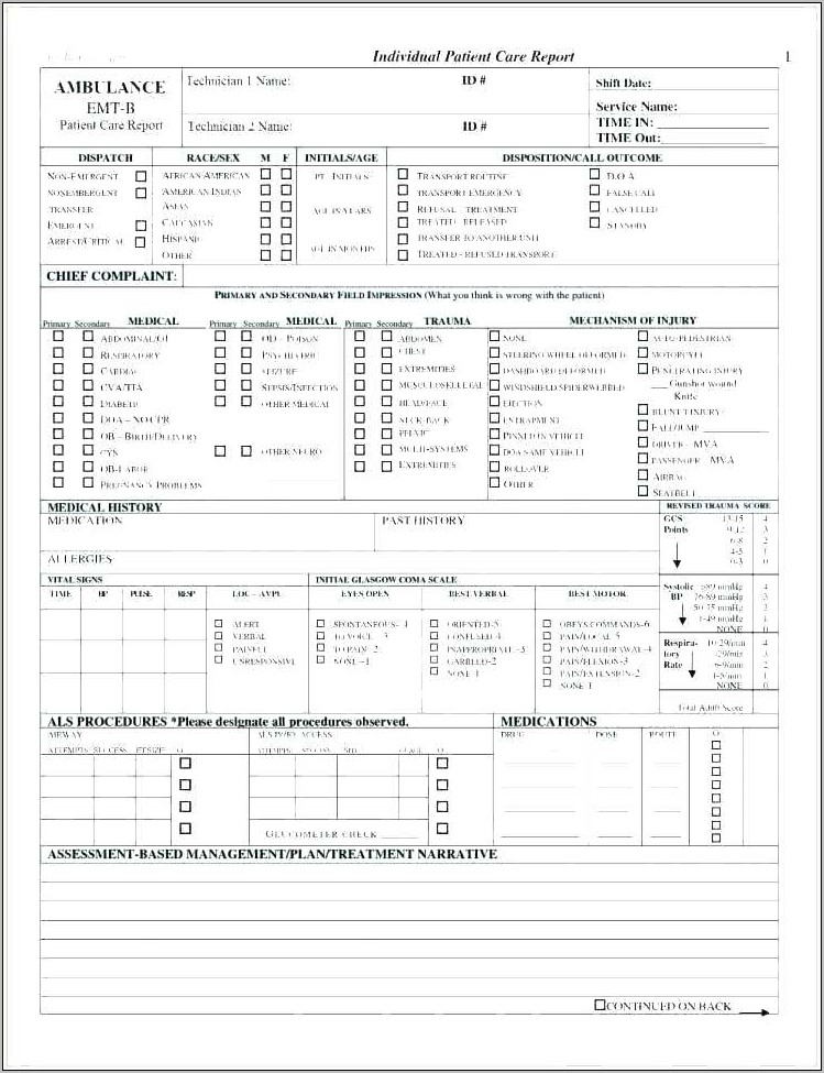 Traffic Accident Report Example