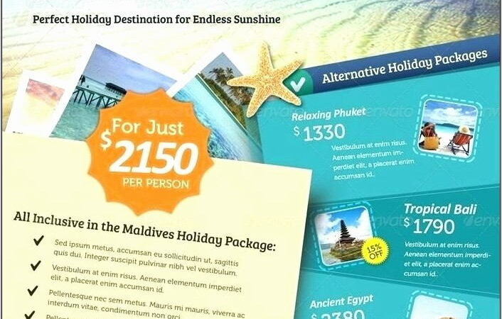 Travel Agency Flyers Templates