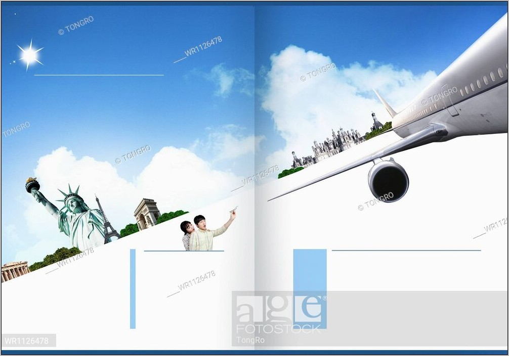 Travel Booklet Template Free