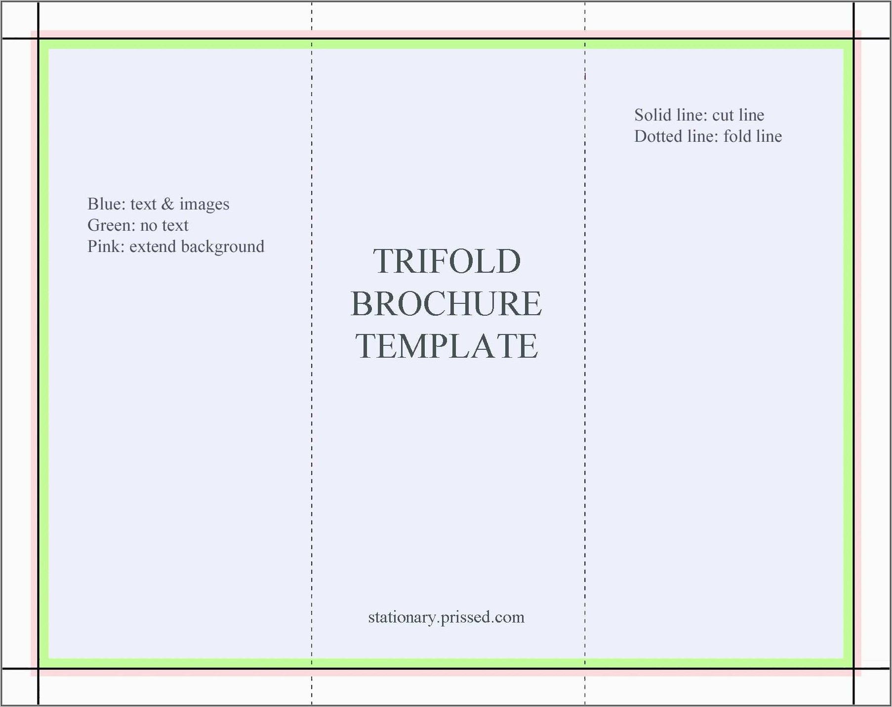 Tri Fold Brochure Layout Free Download