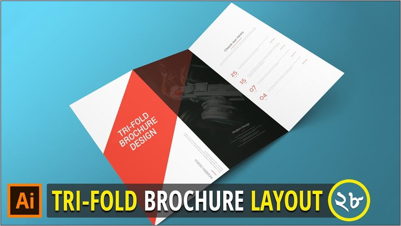 Tri Fold Brochure Layout Illustrator