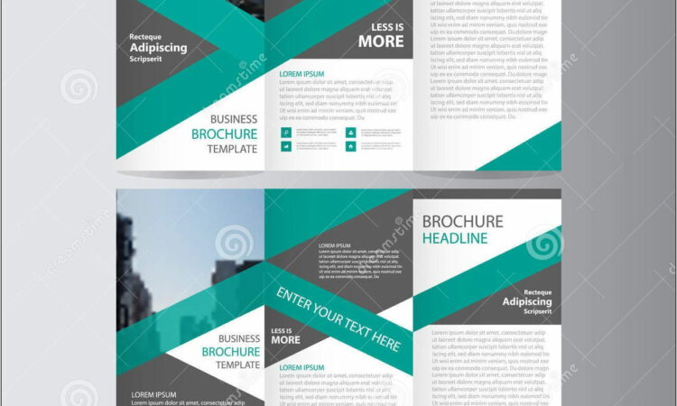 Tri Fold Brochure Layout Indesign