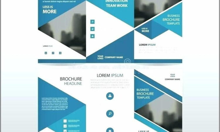 Tri Fold Brochure Template Pages Mac