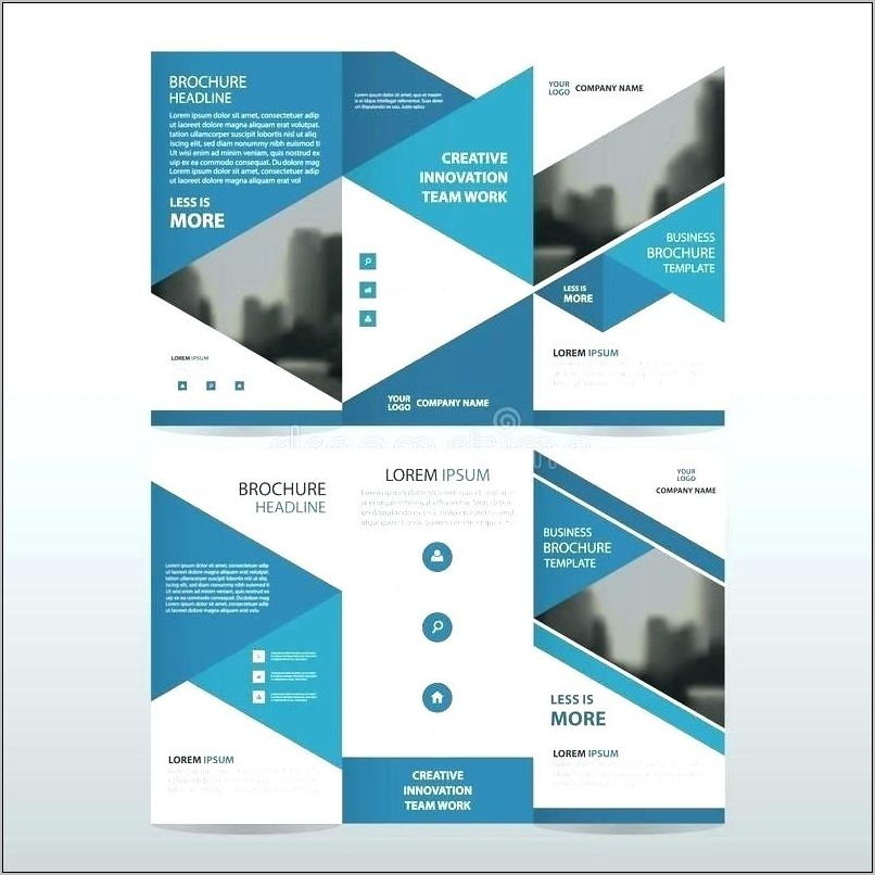 Tri Fold Brochure Template Pages Mac