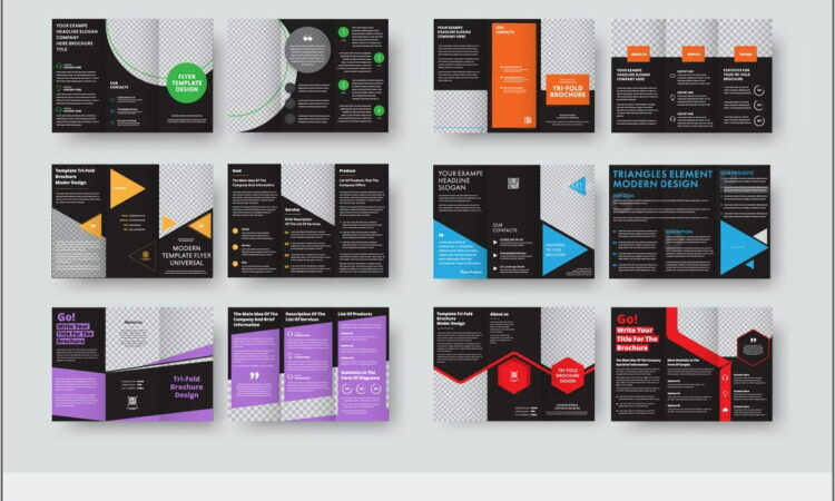 Tri Fold Brochures Templates