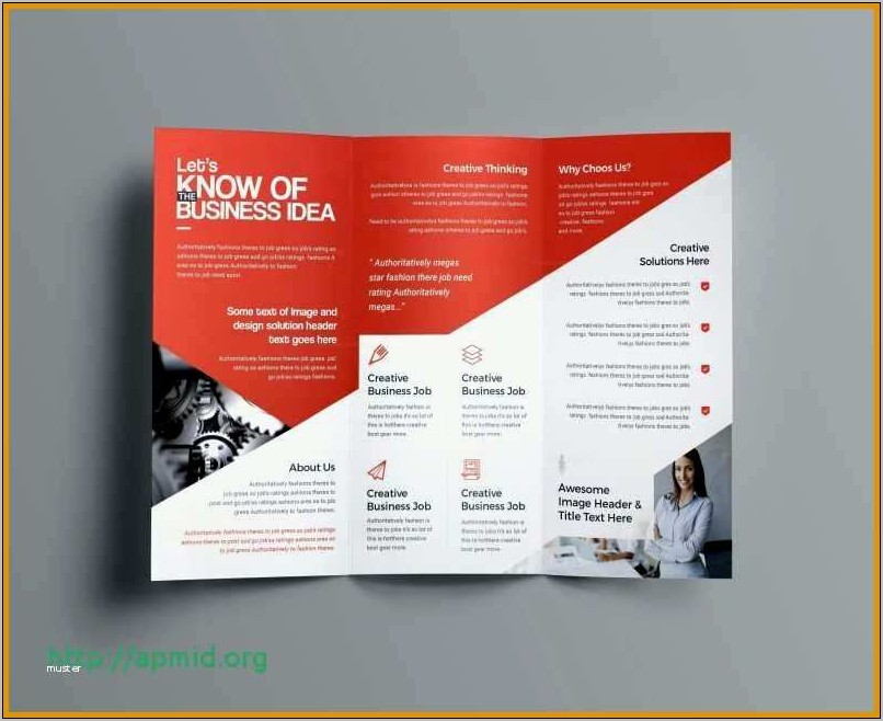 Tri Fold Flyer Template Indesign