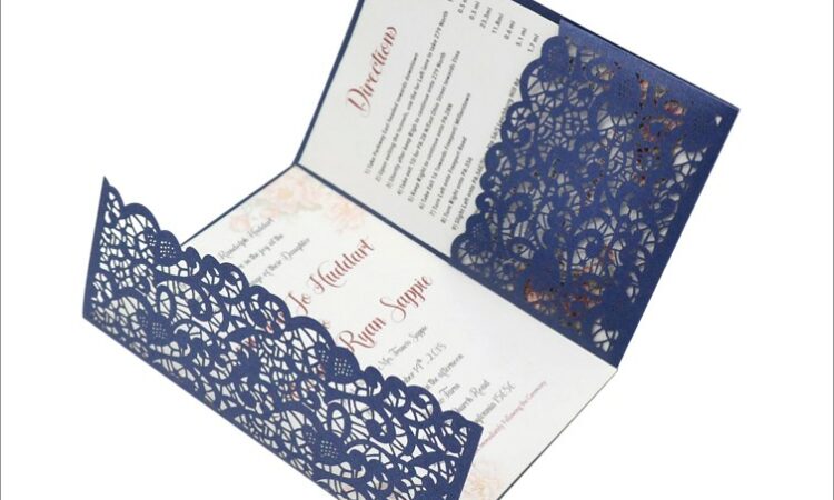 Tri Fold Invitation Envelopes