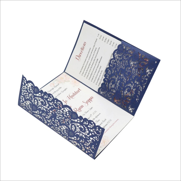 Tri Fold Invitation Envelopes