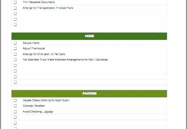 Truck Driver Schedule Template