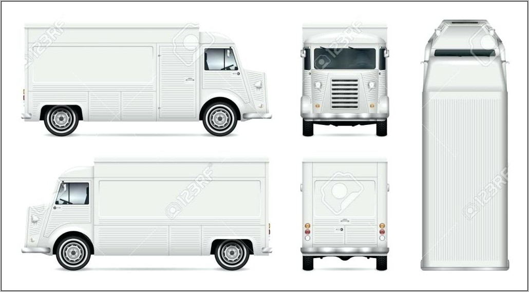 Truck Wrap Template Download
