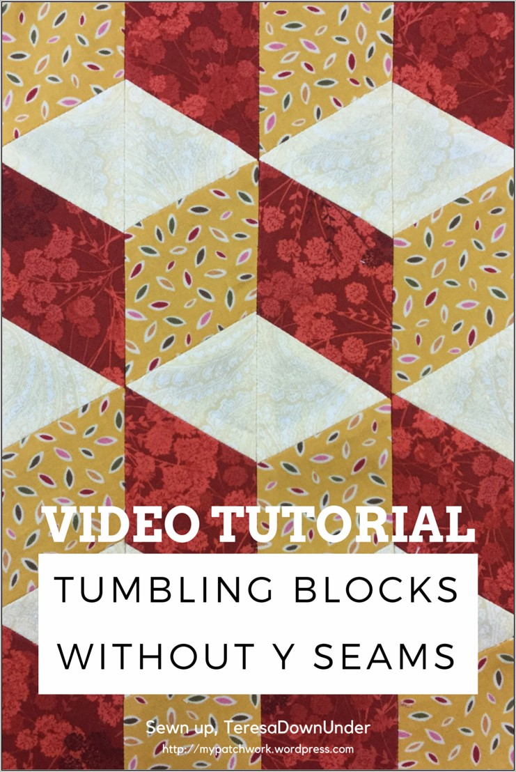 Tumbling Block Quilt Patterns