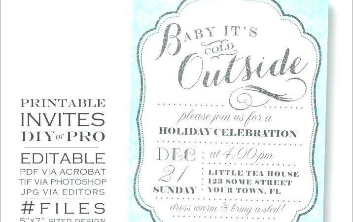 Turquoise And Black Birthday Invitations