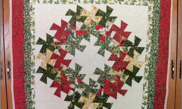 Twister Quilt Pattern Wreath