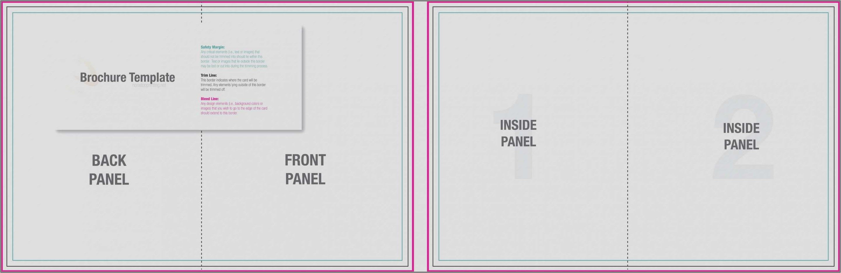 Two Fold Brochure Template Download