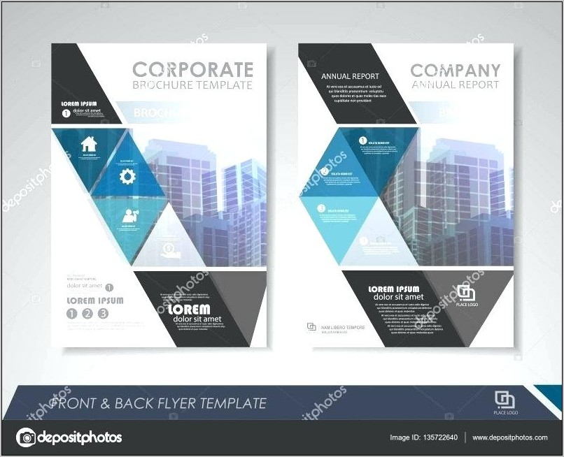 Two Fold Brochure Template Word Free