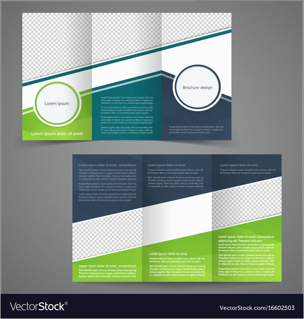 Two Sided Brochure Template