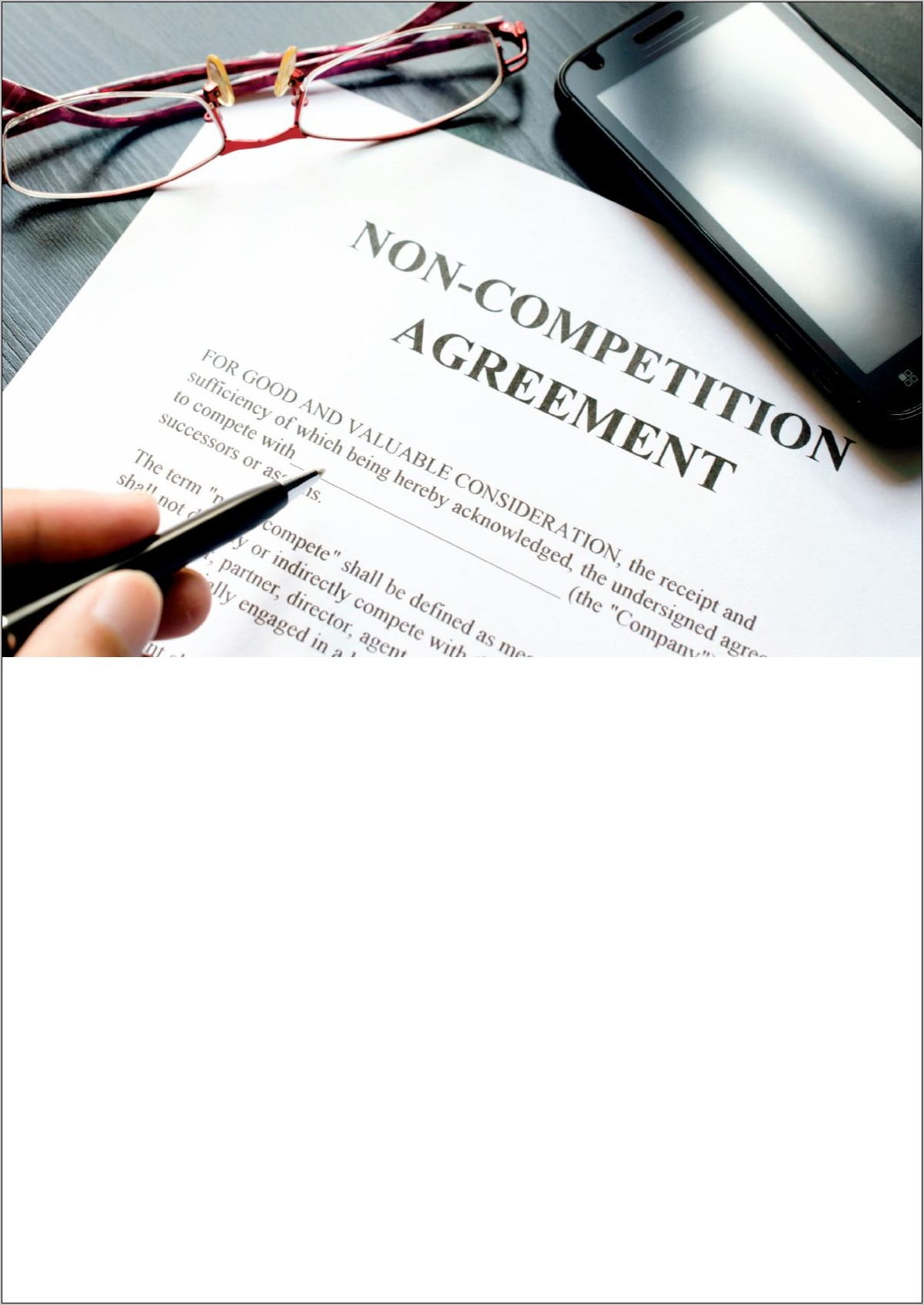 Uae Non Compete Clause Template