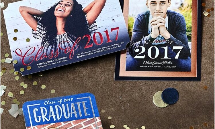 Unique College Graduation Invitations