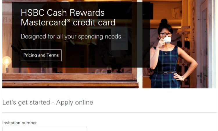 Us Hsbc Com Cashrewards Invitation