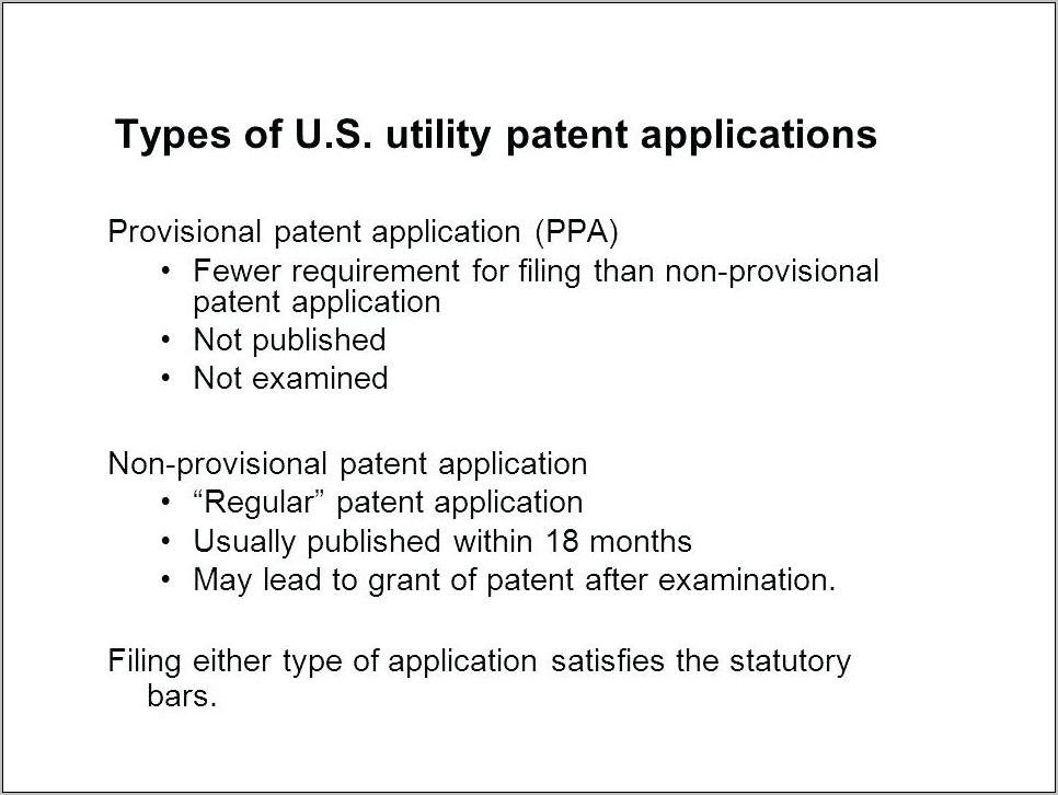 Us Utility Patent Application Template
