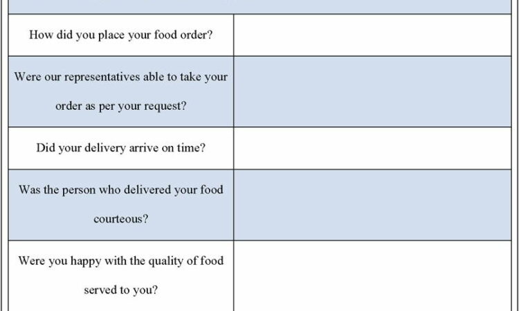 Vendor Satisfaction Survey Template