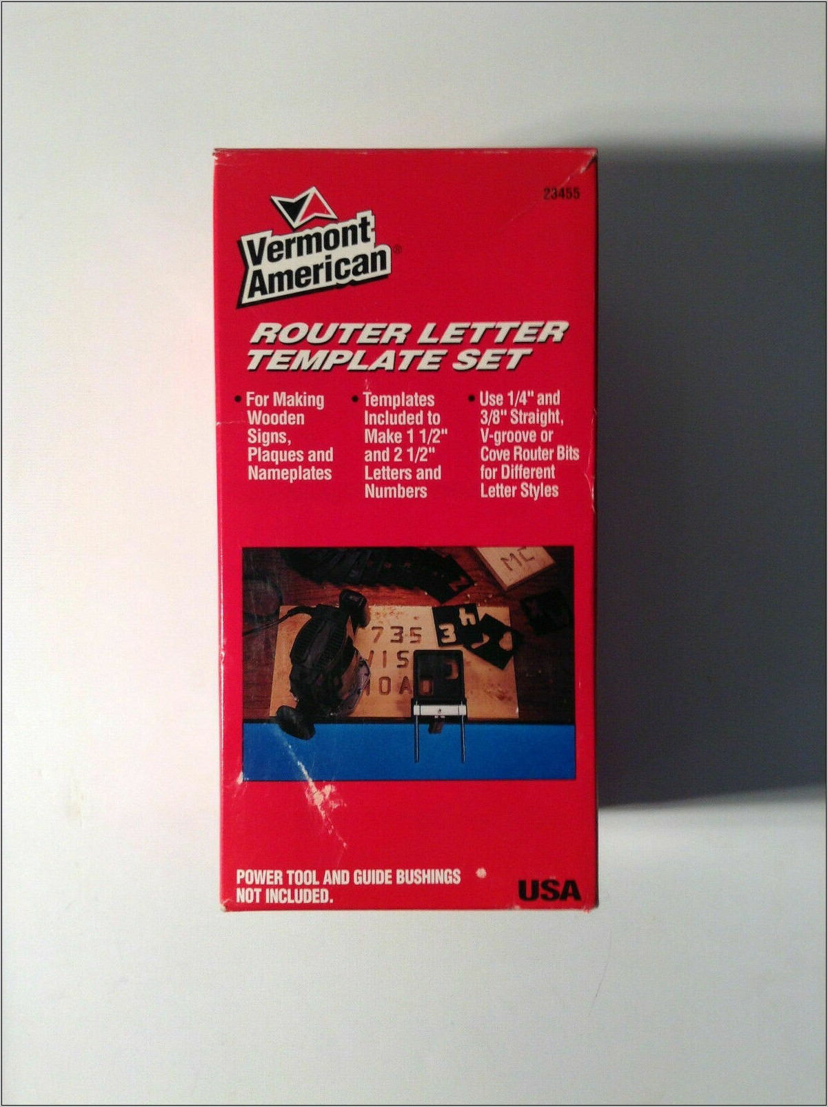 Vermont American Router Letter Template Set