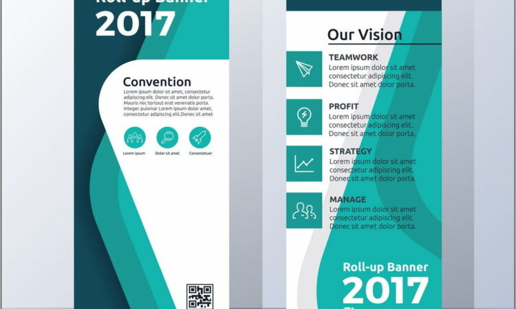 Vertical Banner Template Free