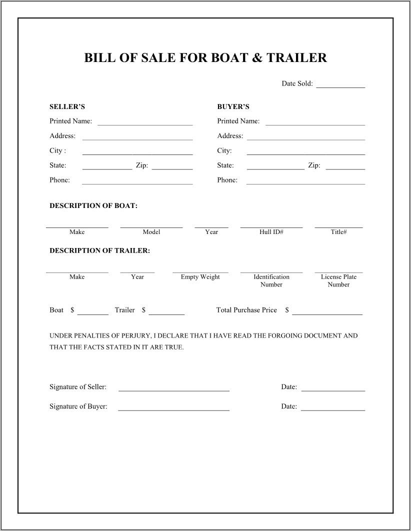 Vessel Purchase And Sale Agreement Form