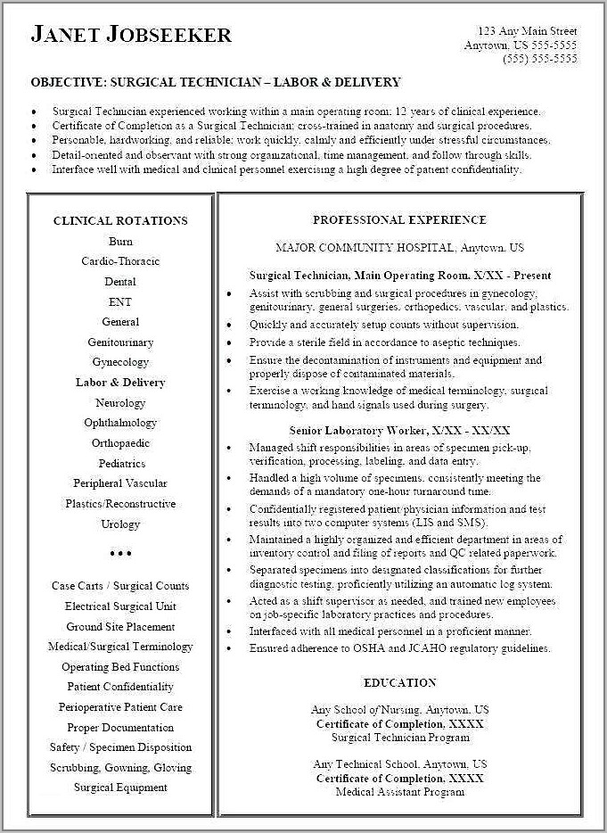 Veterinary Assistant Resume Examples