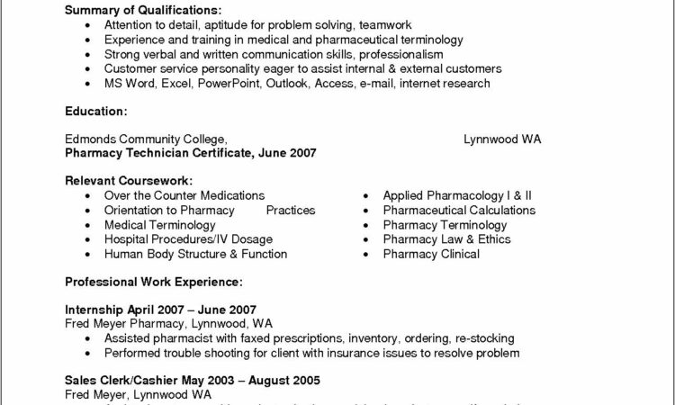 Veterinary Technician Resume Templates