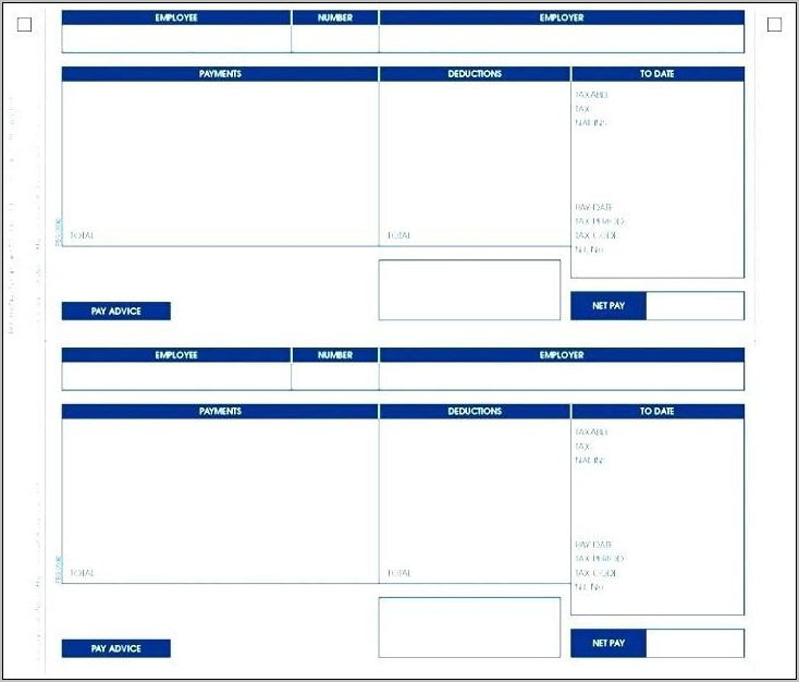 Vip Payroll Payslip Template