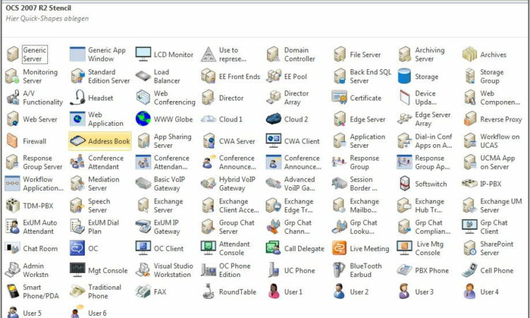 Visio 2007 Network Shapes