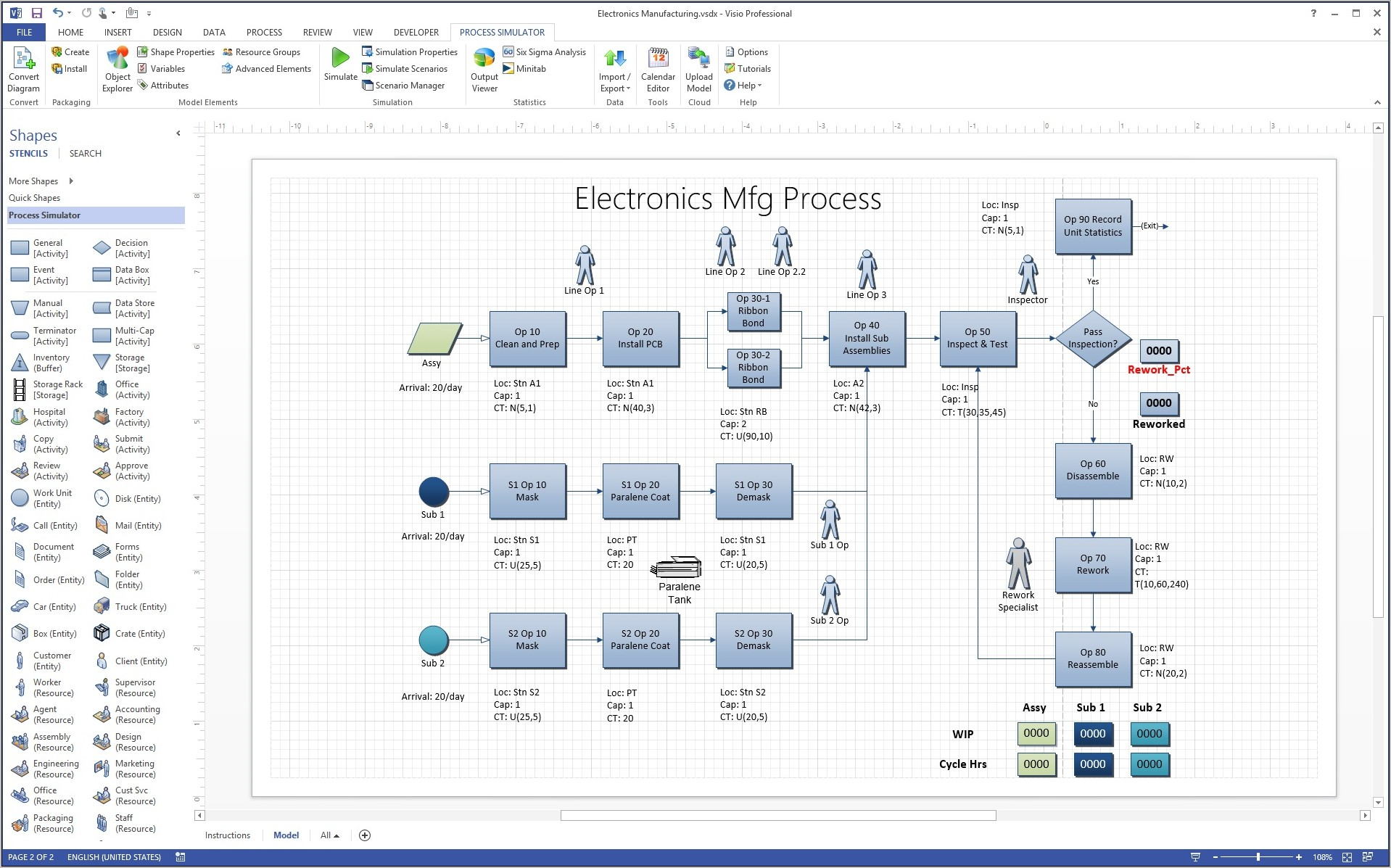 Visio Electronics Shapes Free Download