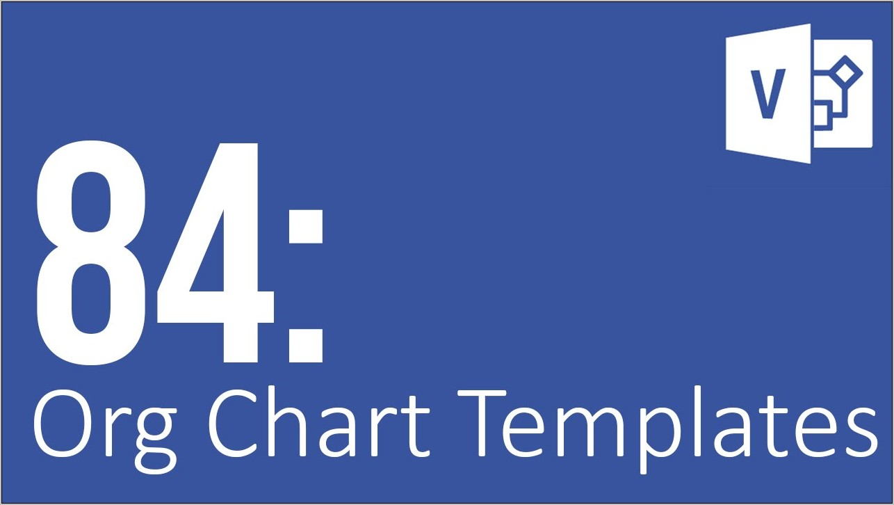 Visio Org Chart Template 2013
