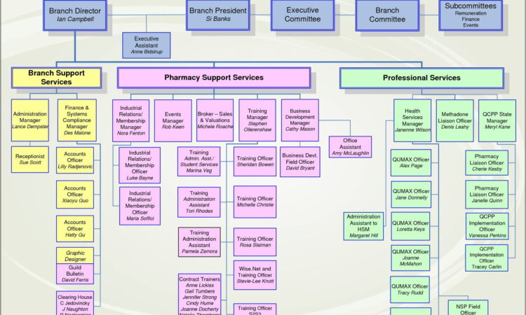 Visio Organization Chart Sample