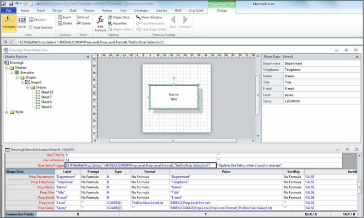 Visio Organization Chart Stencil